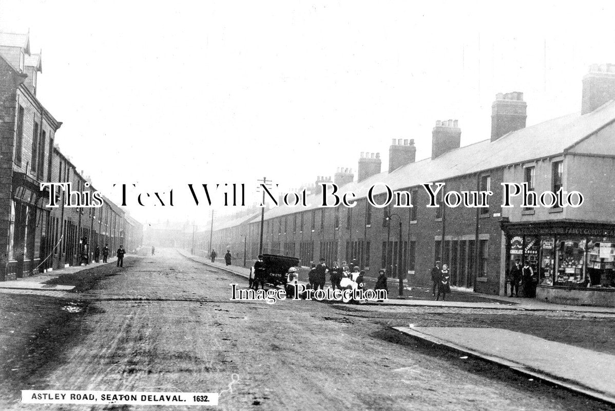 NO 2661 - Astley Road, Seaton Delaval, Northumberland c1918