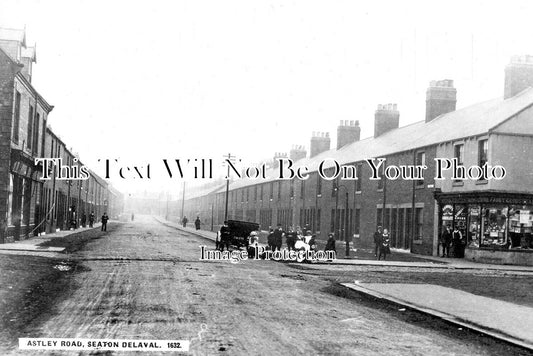 NO 2661 - Astley Road, Seaton Delaval, Northumberland c1918