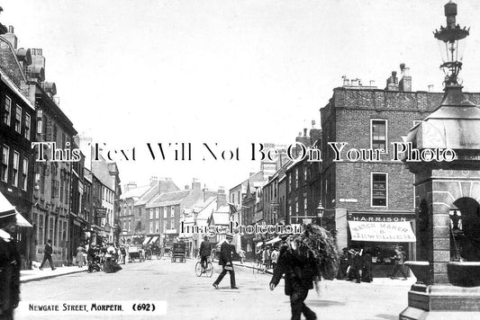 NO 2676 - Newgate Street, Morpeth, Northumberland c1915