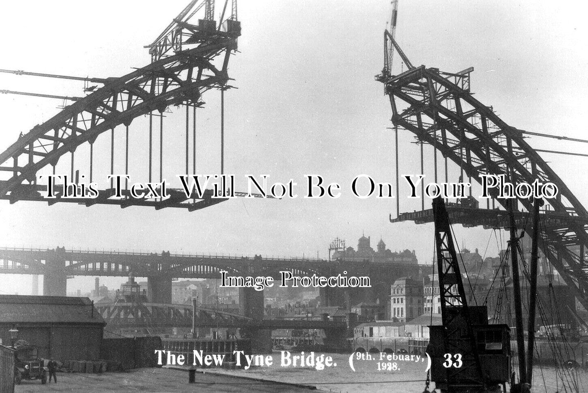 NO 2677 - The New Tyne Bridge, Newcastle, Northumberland