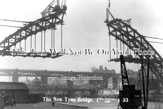 NO 2677 - The New Tyne Bridge, Newcastle, Northumberland