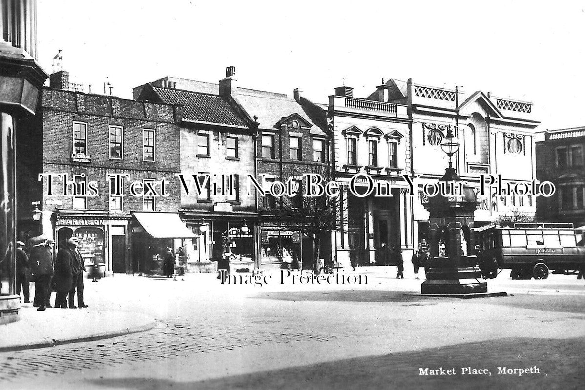 NO 2682 - Market Place, Morpeth, Northumberland