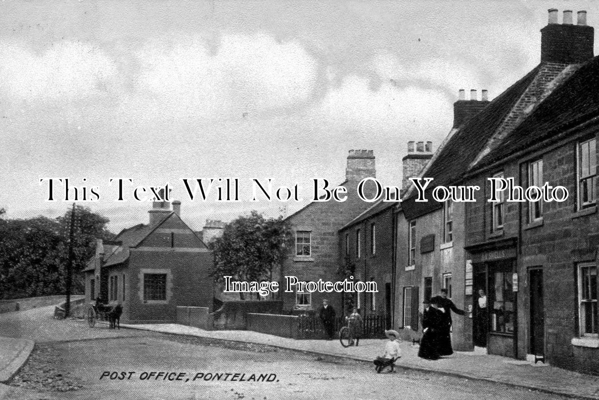 NO 269 - Post Office, Ponteland, Northumberland c1906 – JB Archive
