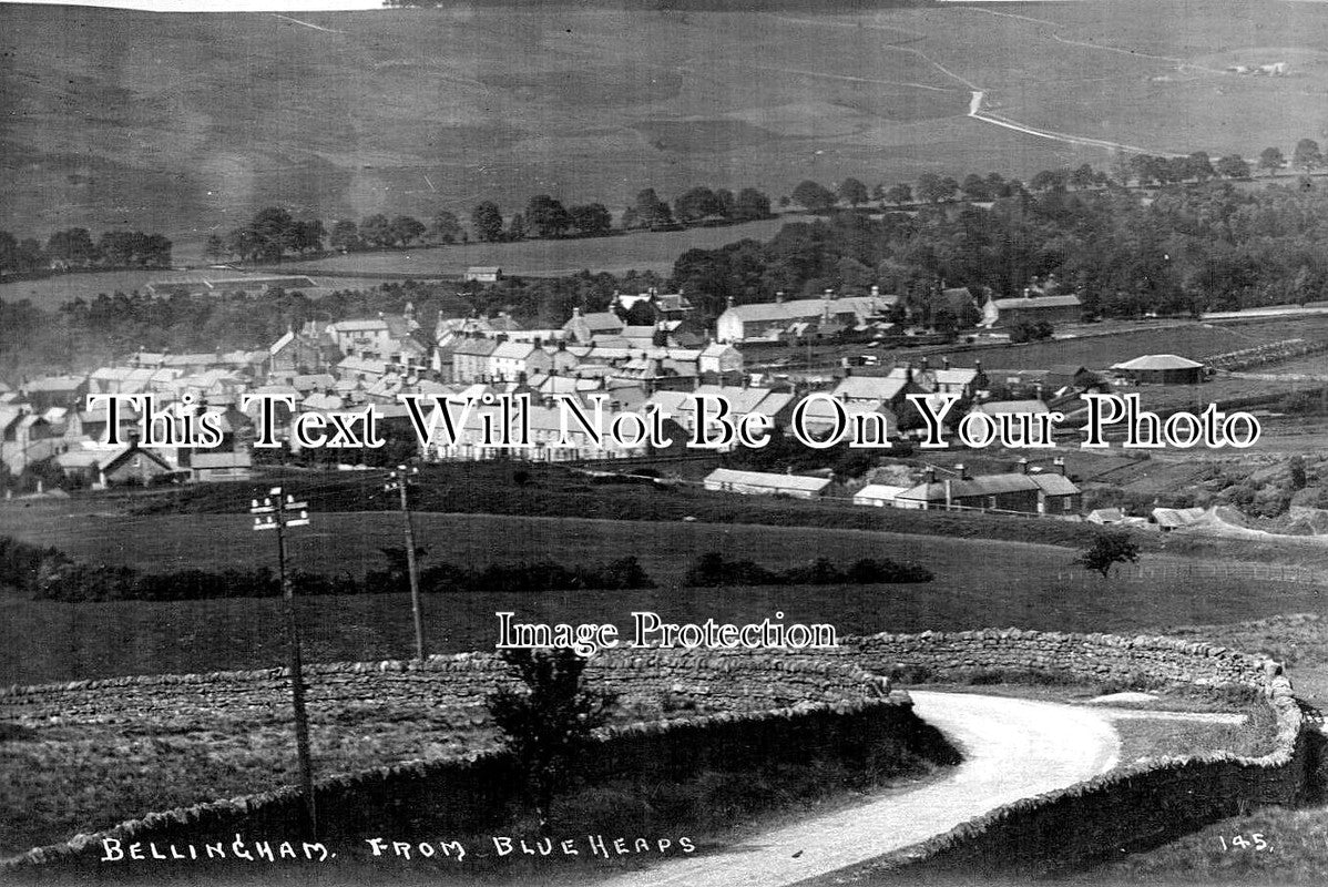 NO 2706 - Bellingham From Blueheaps, Northumberland