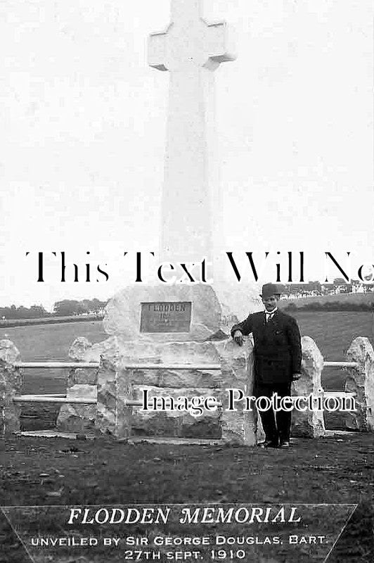NO 2707 - Flodden Memorial, Sir Douglas Bart, Northumberland 1910