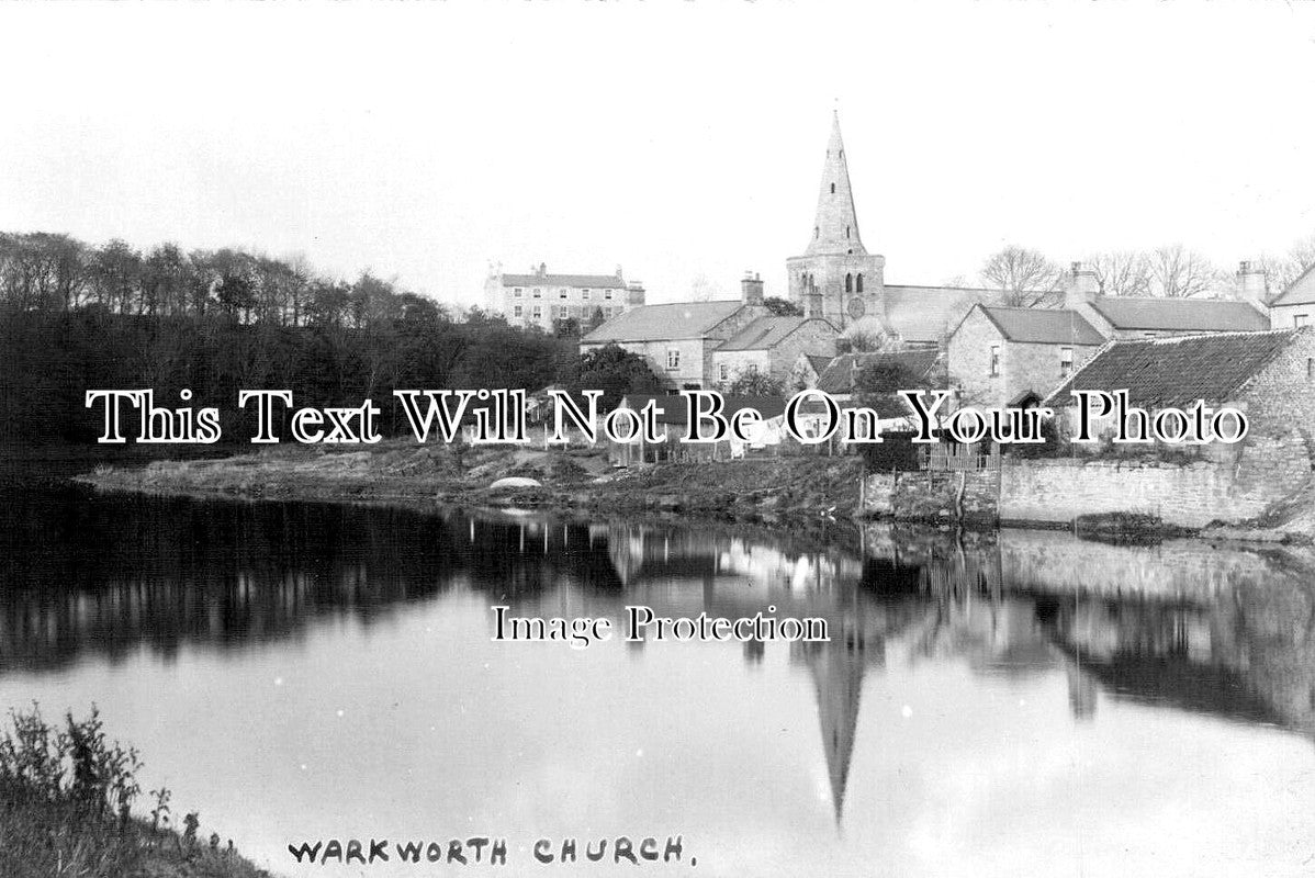 NO 2709 - Warkworth Church, Northumberland