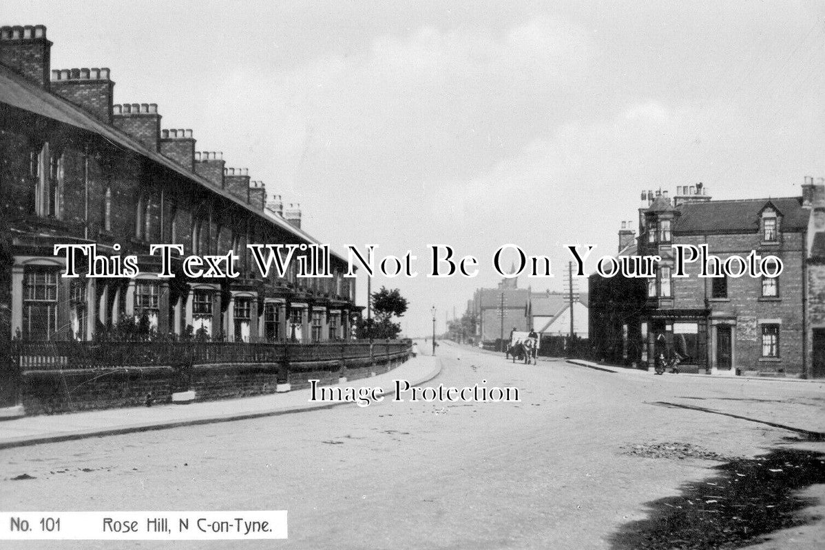 NO 2729 - Rose Hill, Newcastle On Tyne, Northumberland c1909