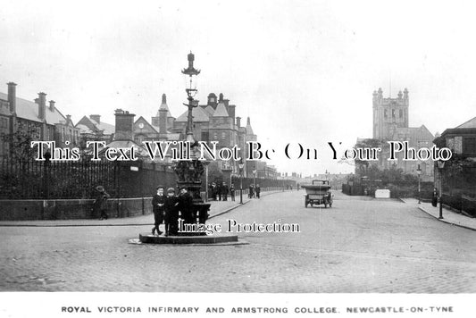 NO 2749 - Royal Victoria Infirmary & Armstrong College, Newcastle On Tyne