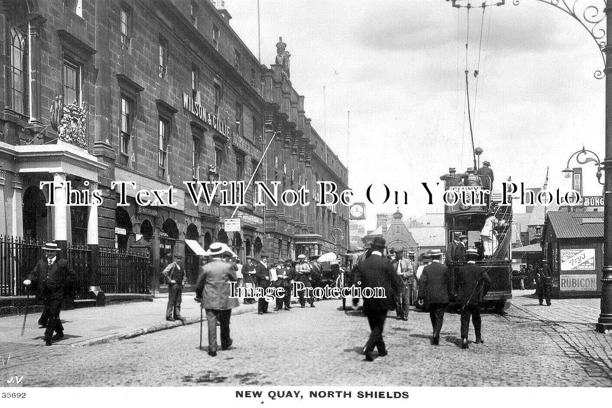 NO 2793 - New Quay, North Shields, Newcastle Upon Tyne c1919