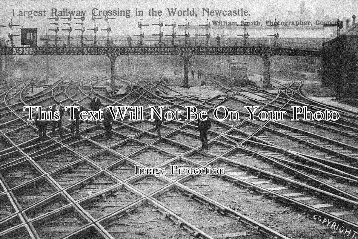 NO 2798 - Largest Railway Crossing, Newcastle Railway Station