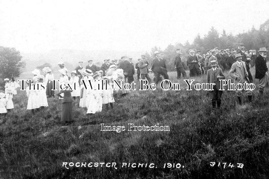 NO 2819 - Rochester Picnic, Otterburn, Hexham, Northumberland 1910