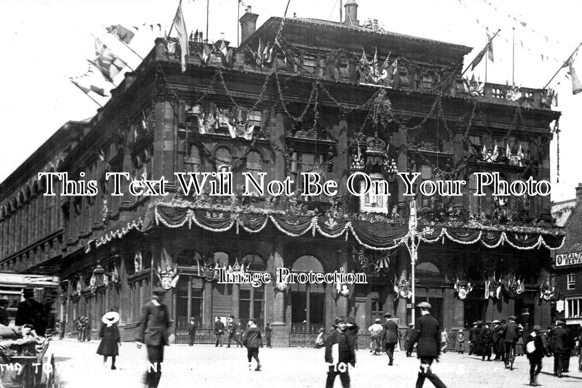 NO 2838 - Newcastle Upon Tyne Town Hall Coronation Celebrations