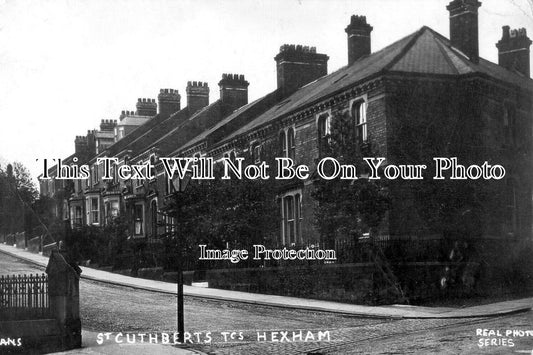 NO 2844 - St Cuthberts Terrace, Hexham, Northumberland c1911