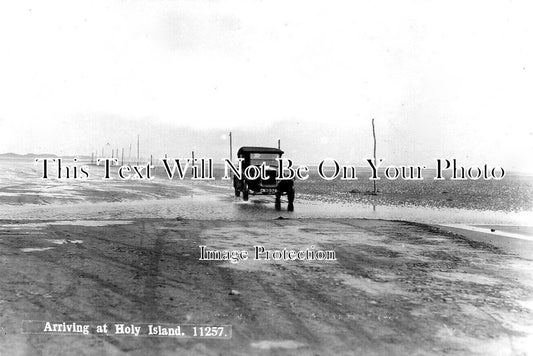 NO 2847 - Arriving At Holy Island, Northumberland