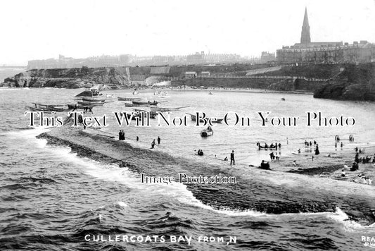 NO 2849 - Cullercoats Bay, Tynemouth, Northumberland c1913