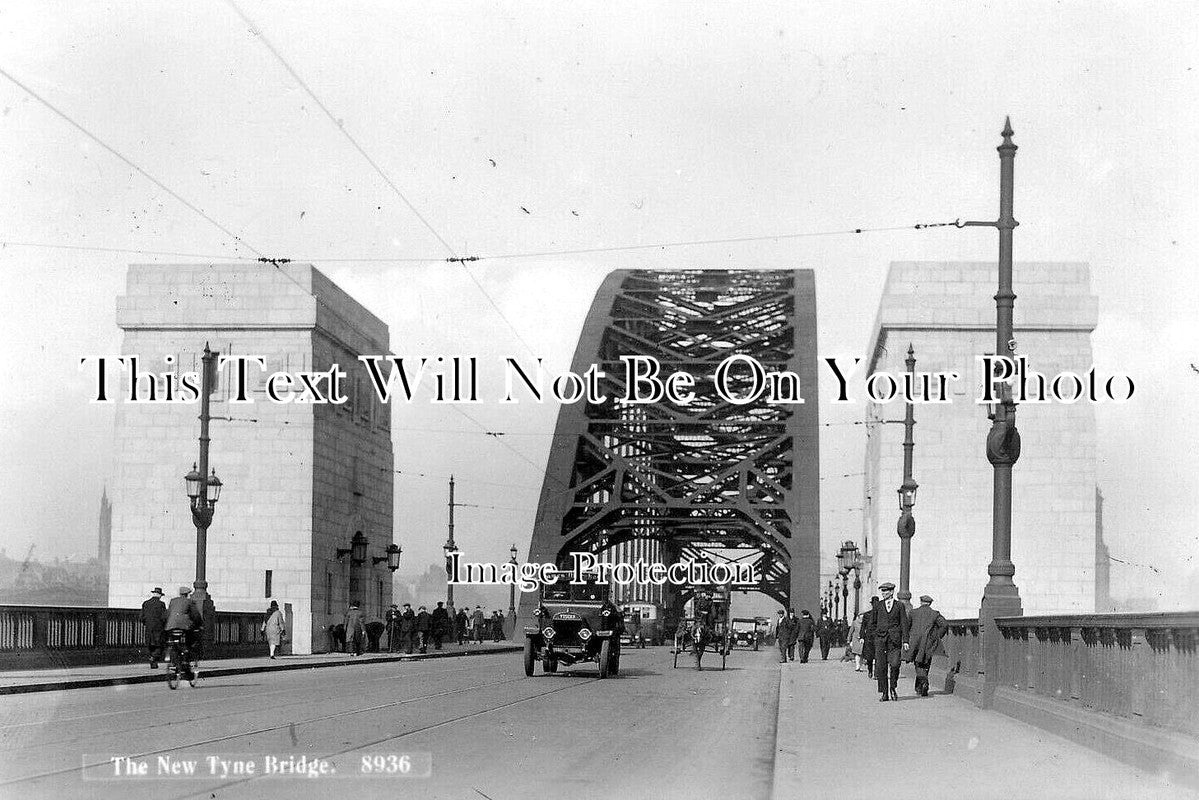NO 2858 - The New Tyne Bridge, Newcastle Upon Tyne