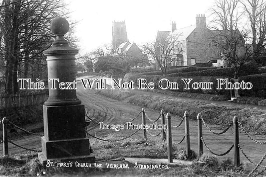 NO 2865 - St Marys Church & Vicarage, Stannington, Northumberland