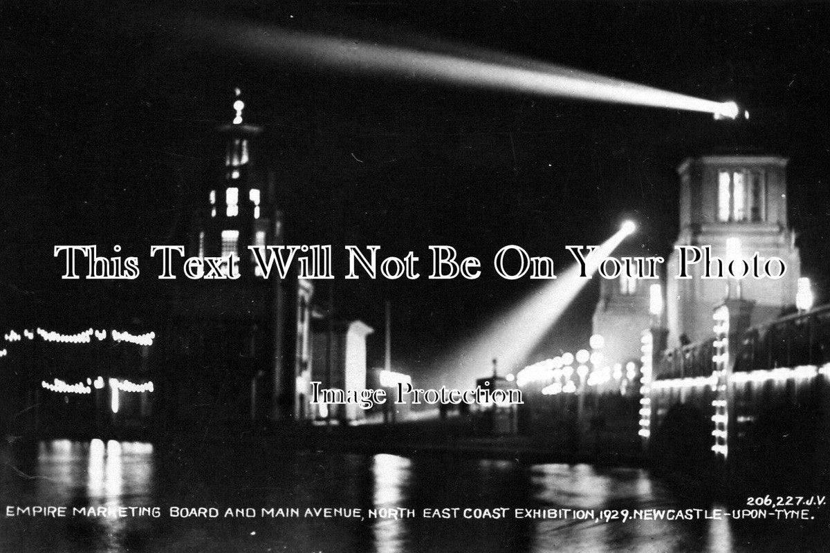 NO 291 - N.E Coast Exhibition, Main Ave, Newcastle, Northumberland 1929
