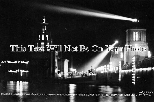 NO 291 - N.E Coast Exhibition, Main Ave, Newcastle, Northumberland 1929