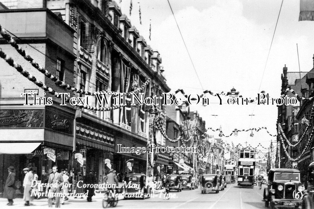 NO 2923 - Coronation Celebrations, Newcastle On Tyne 1937