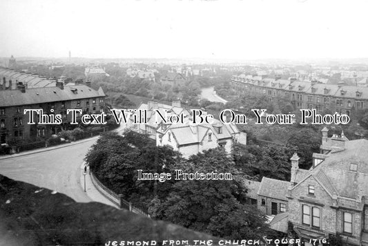 NO 2926 - Jesmond From The Church Tower, Northumberland