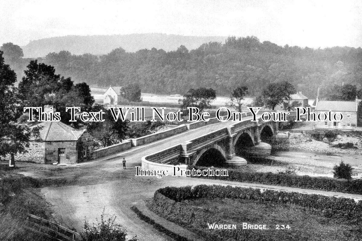 NO 2928 - Warden Bridge, Hexham, Northumberland c1913