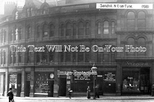 NO 2931 - Sandhill, Newcastle On Tyne, Northumberland c1909