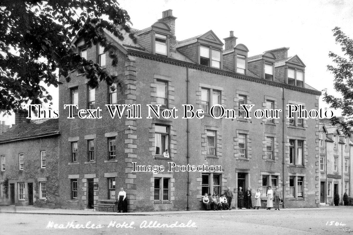 NO 2947 - Heatherlea Hotel, Allendale, Hexham, Northumberland c1925
