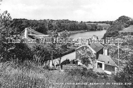 NO 2997 - Union Chain Bridge, Berwick On Tweed, Northumberland