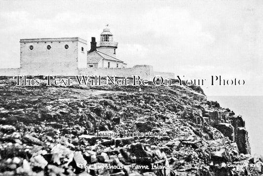 NO 3001 - The Lighthouse, Farne Island, Northumberland c1940