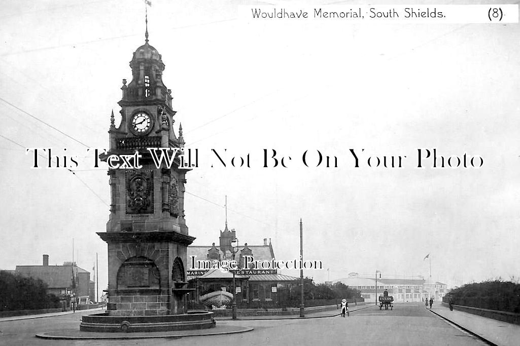 NO 3009 - Wouldhave Memorial, South Shields, Northumberland c1910