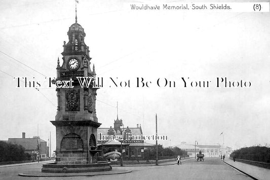 NO 3009 - Wouldhave Memorial, South Shields, Northumberland c1910