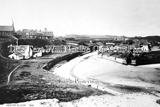 NO 3013 - Seaton Sluice, Northumberland c1916