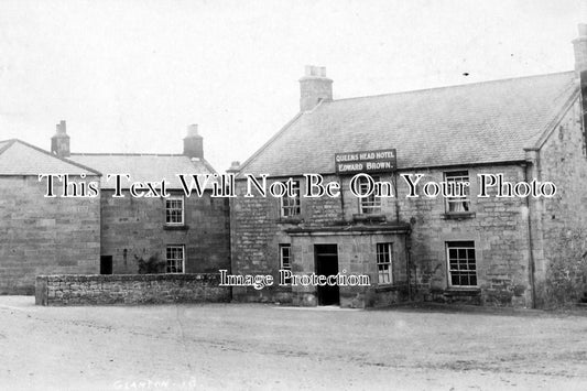 NO 303 - Queens Head Hotel, Glanton, Northumberland c1909