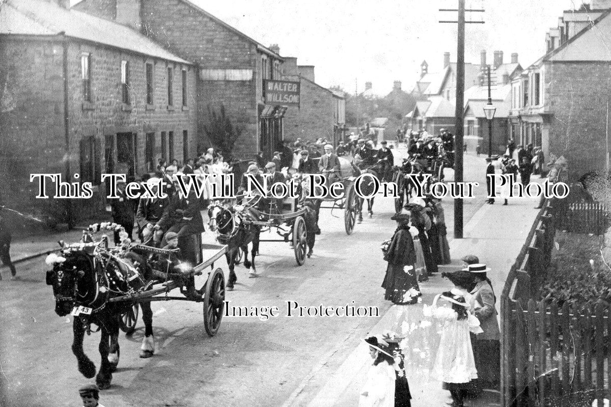 NO 3038 - Prudhoe Horse Show, Prudhoe, Northumberland c1906