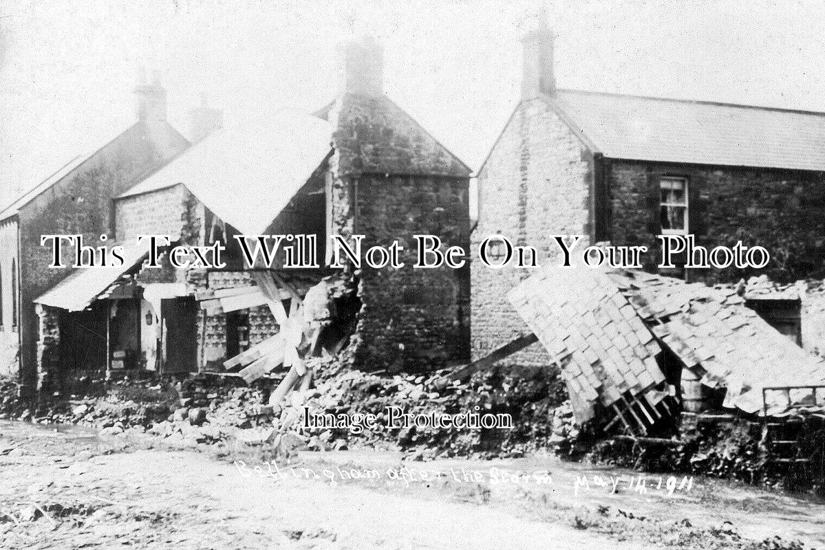 NO 3041 - Bellingham After The Storm, Hexham, Northumberland 1911