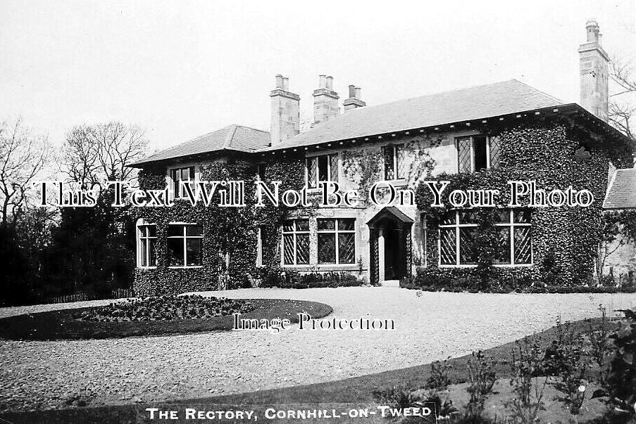 NO 3059 - The Rectory, Cornhill On Tweed, Northumberland c1915