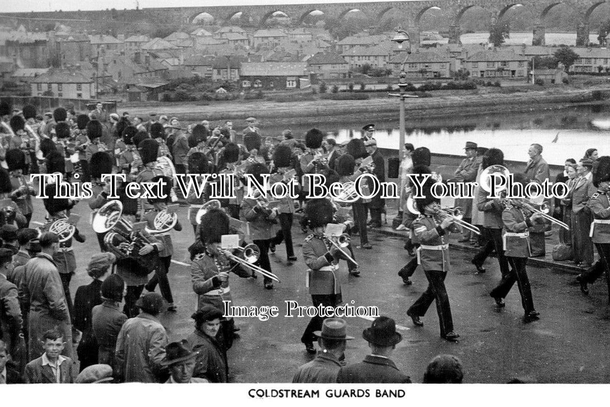 NO 3095 - Coldstream Guards Band, Berwick On Tweed, Northumberland