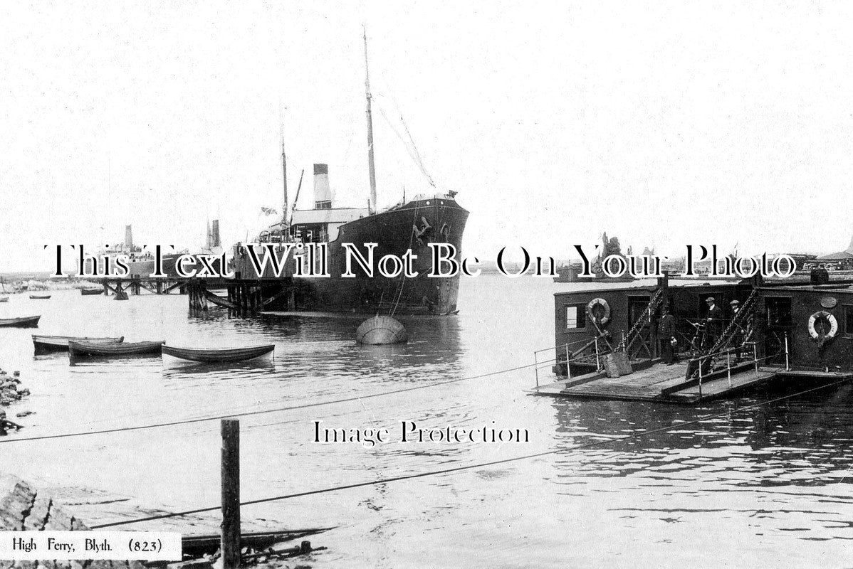 NO 3099 - High Ferry, Blyth, Ashington, Northumberland c1920