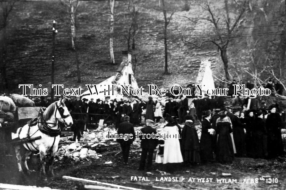 NO 310 - West Wylam Landslip, Northumberland 1910