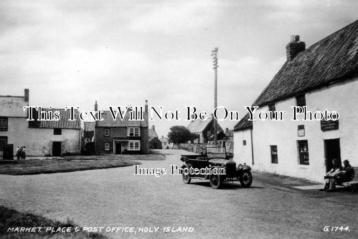 NO 314 - Market Placem & Post Office, Holy Island, Northumberland