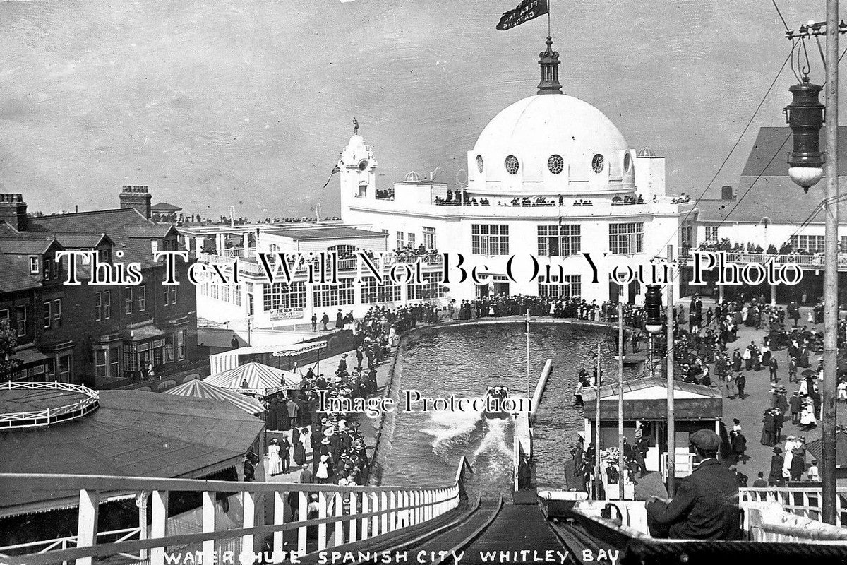 NO 320 - Water Chute, Spanish City, Whitley Bay, Northumberland