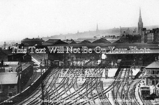 NO 329 - Railway Crossing, Central Station, Newcastle, Northumberland