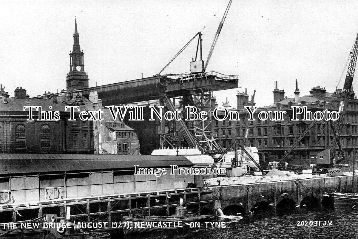 NO 332 - The New Bridge, Newcastle Upon Tyne, Northumberland c1927