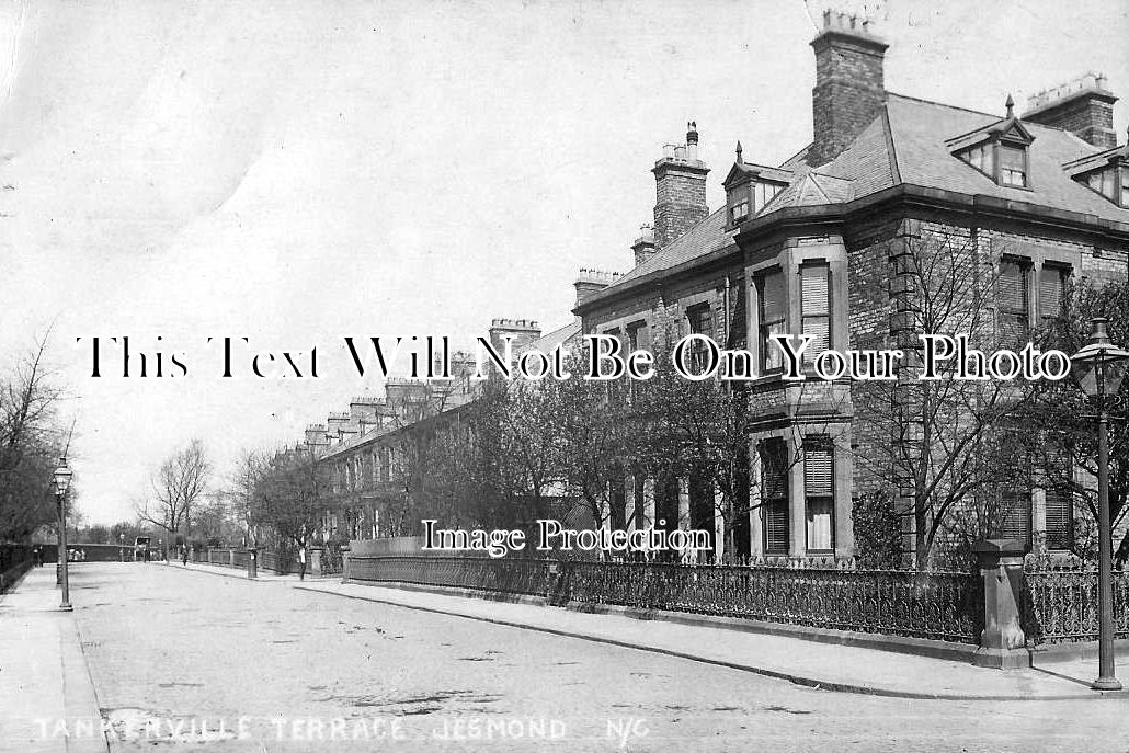NO 343 - Tankerville Terrace, Jesmond, Newcastle, Northumberland c1908