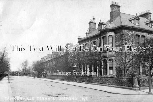 NO 343 - Tankerville Terrace, Jesmond, Newcastle, Northumberland c1908