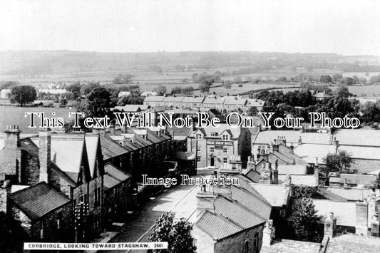 NO 347 - Corbridge Looking Toward Stagshaw, Northumberland