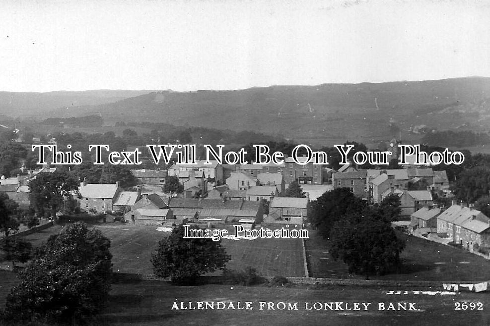 NO 357 - Allendale From Lonkley Bank, Northumberland