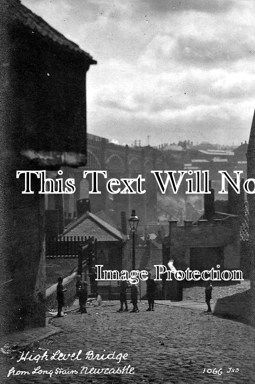 NO 364 - High Level Bridge From Long Stairs, Newcastle, Northumberland