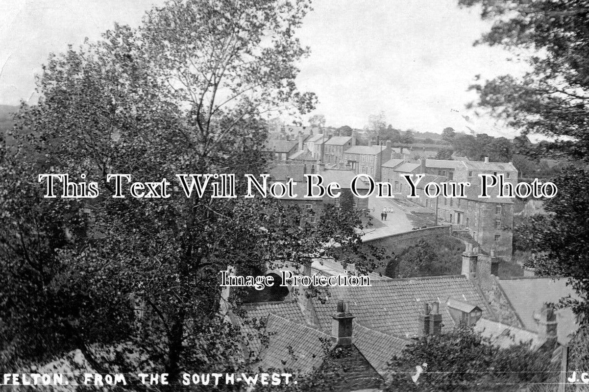 NO 389 - Felton From The South West, Northumberland